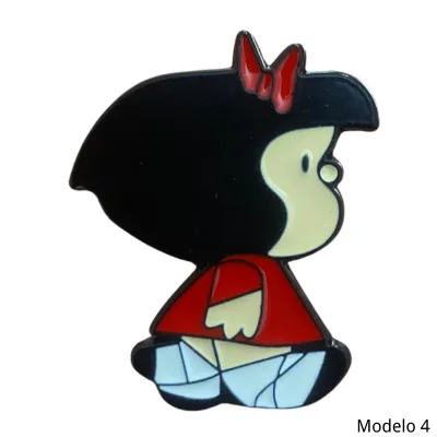 Pin Mafalda Metal 4 Pega Cola