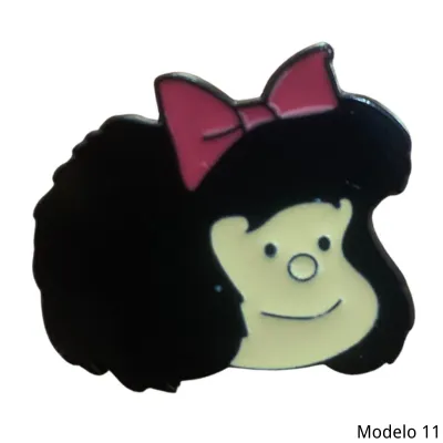 Pin Mafalda Metal 11 Cabeza