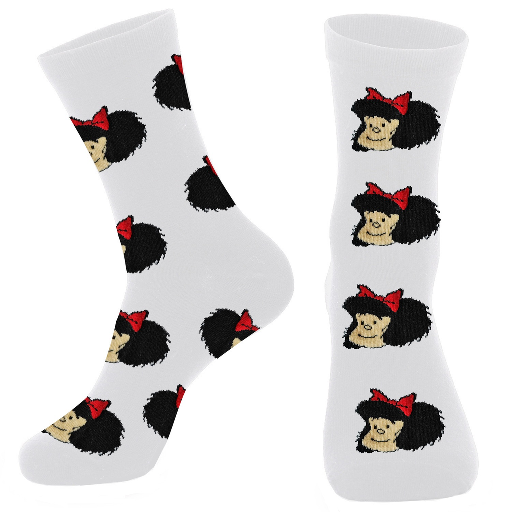 Media Mafalda Cabeza Blanca