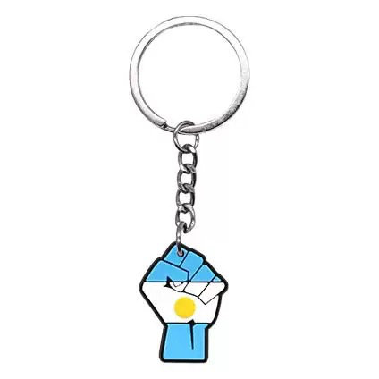 Mini Llavero Goma 8 Puño