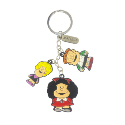 Llavero Mafalda Metal Familia